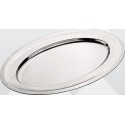 PLATEAU OVALE EN INOX 30cm...